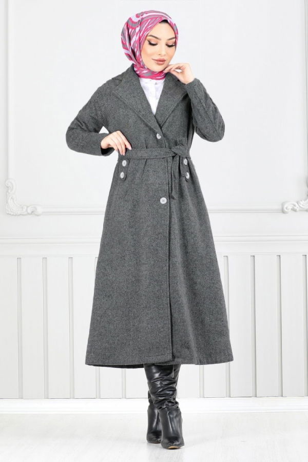 Modaselvim Topper Coat MSL5966-M Smoked