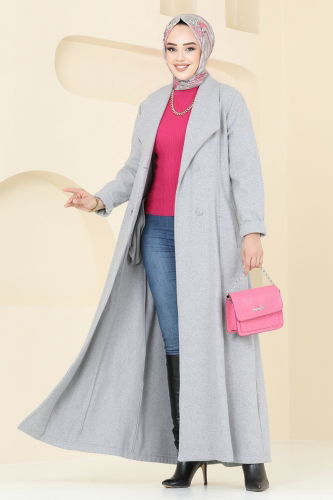 P.L. - Coat PL9091 Gray