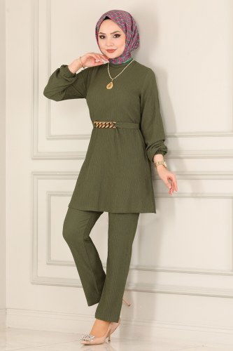 moda selvim 101YNS793 العفني طقم - Thumbnail