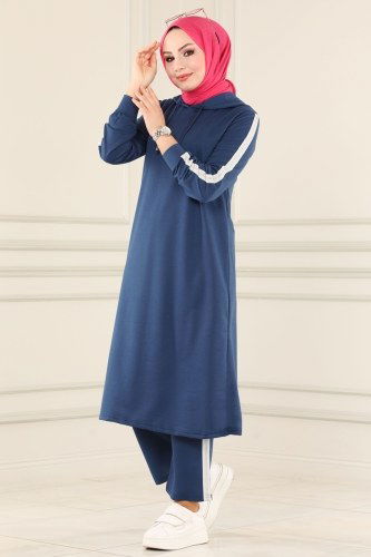 moda selvim Combine 1034MRT754 Indigo - Thumbnail
