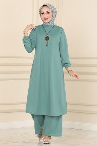 moda selvim Combine 1035-1MRT754 Mint - Thumbnail