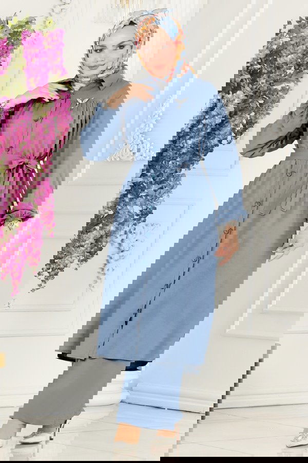 Modaselvim NET 20%+20% DISCOUNT IN THE CARD Combine 1080BRZ597 Blue