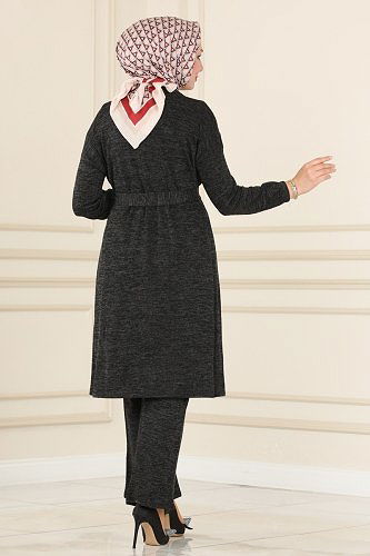 moda selvim Combine 116DVL817 Damson&Black - Thumbnail