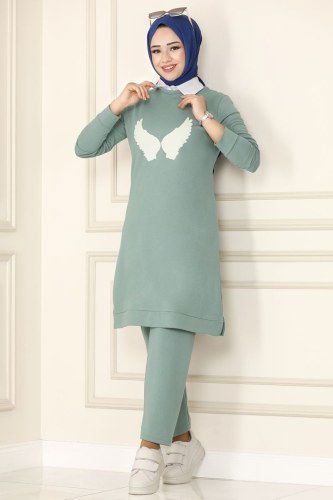 moda selvim Combine 1212ASY563 Mint - Thumbnail