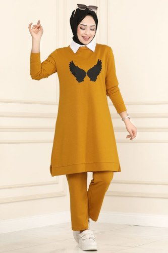 moda selvim Combine 1212ASY563 Mustard - Thumbnail
