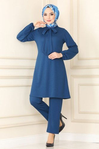 moda selvim 1500UKB139 ياقوتي طقم - Thumbnail