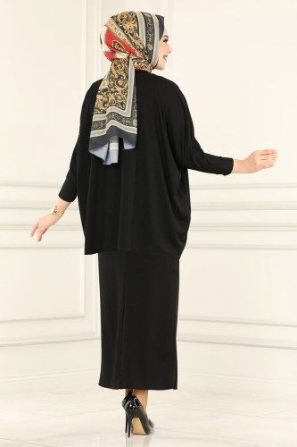 moda selvim Combine 1502UKB139 Black - Thumbnail