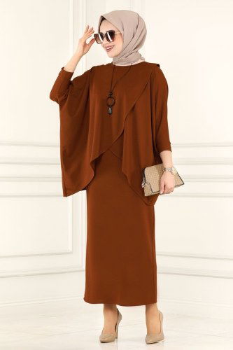 moda selvim Combine 1502UKB139 Tan - Thumbnail