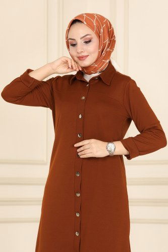 moda selvim Combine 1514UKB139 Tan - Thumbnail
