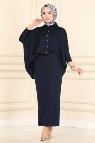 moda selvim Combine 1518UKB139 Navy Blue - Thumbnail