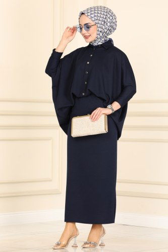 U.K.B. - 1518UKB139 كحلي طقم