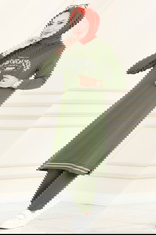 Modaselvim NET 20%+20% DISCOUNT IN THE CARD Combine 166DVL817 Khaki