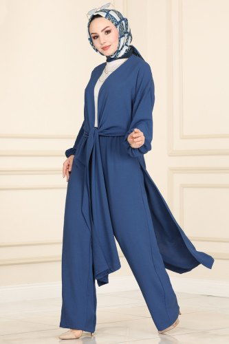 moda selvim Combine 2050BLL803 Indigo - Thumbnail