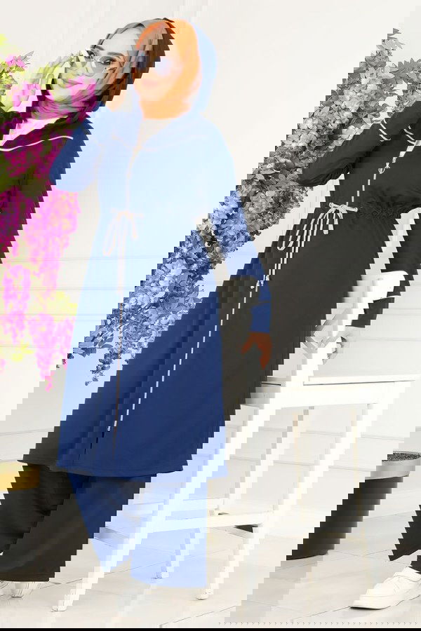 Modaselvim خصم صافٍ20%+20% في سلة التسوق 212YNS793 كحلي طقم