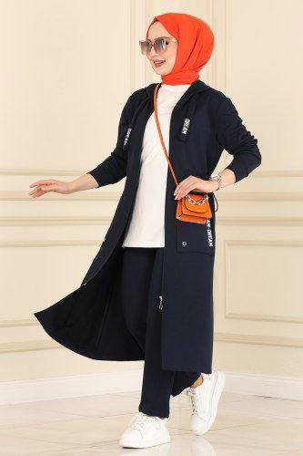 N.Z.R. - 218NZR779 كحلي طقم