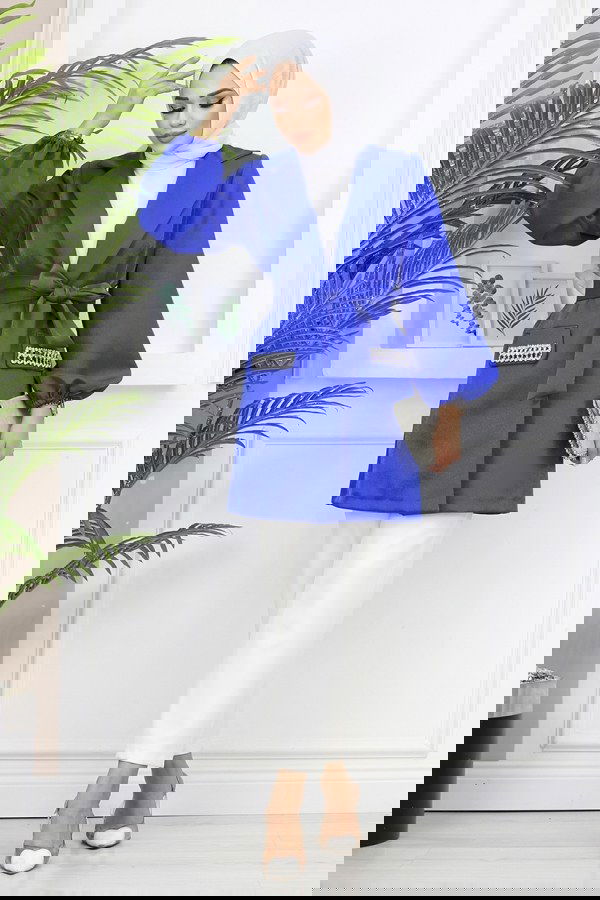 Modaselvim Hijab Combinations Combine 220OFR845 Saxe