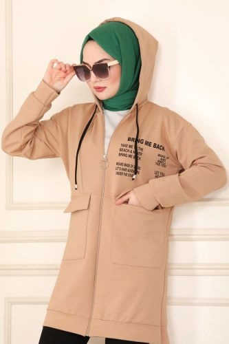 moda selvim 2415SL432 لون فيزيون مع أسود طقم - Thumbnail