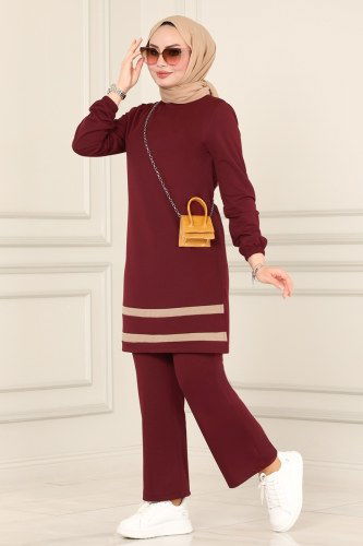 S.L. - Combine 2421SL432 Claret Red