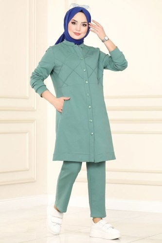 moda selvim 2422SL432 تركوازي طقم - Thumbnail