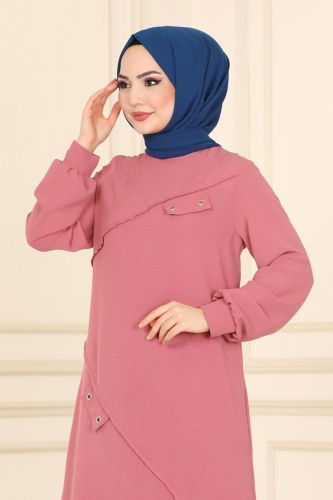 moda selvim 2426SL432 الزهري طقم - Thumbnail