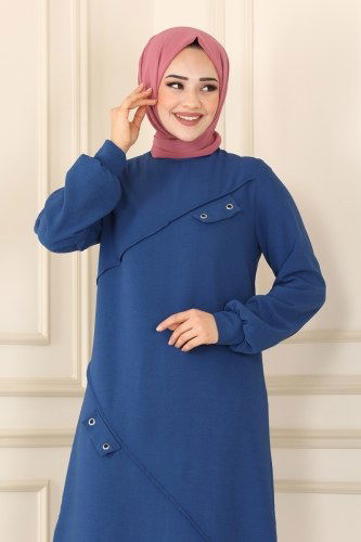 moda selvim 2426SL432 ياقوتي طقم - Thumbnail