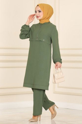 moda selvim Combine 2429SL432 Soft Green - Thumbnail