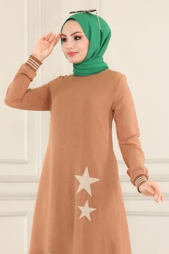 moda selvim 2434SL432 لحمي طقم - Thumbnail