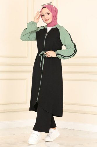 S.L. - Combine 2438SL432 Mint&Black
