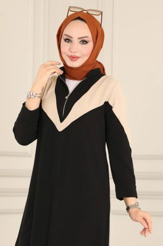 moda selvim Combine 2449SL432 Black - Thumbnail