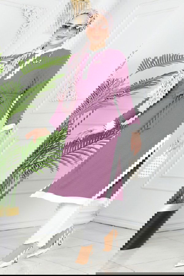 Modaselvim خصم صافٍ20%+20% في سلة التسوق 2488SL432 ليلكي غامق&السكري طقم