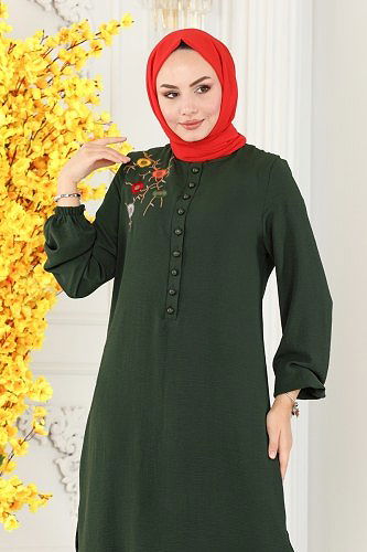 moda selvim Combine 2511SL432 Khaki - Thumbnail