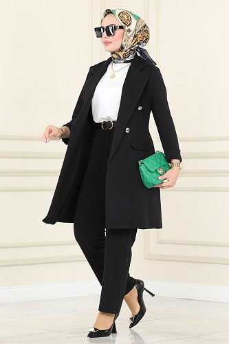 moda selvim Combine 2657SL432 Black - Thumbnail