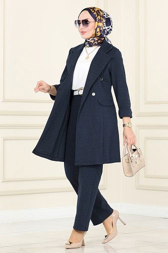 moda selvim Combine 2657SL432 Navy Blue - Thumbnail