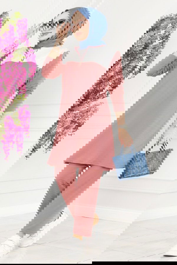 Modaselvim خصم صافٍ20%+20% في سلة التسوق 3001ASY563 الزهري طقم