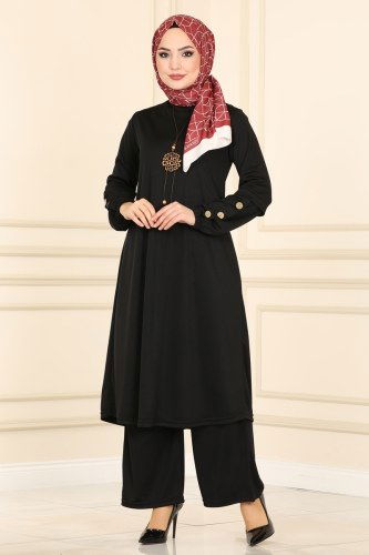 Y.N.S. - 3002YNS793 اسود طقم
