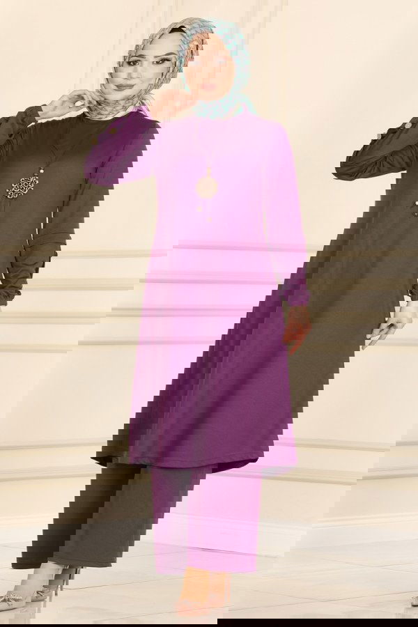 Modaselvim الاطقم 3002YNS793 بنفسجي طقم