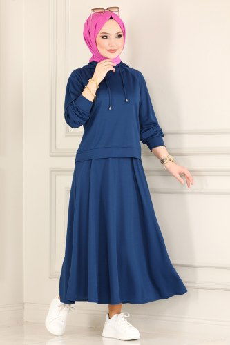 moda selvim 3007YNS793 ياقوتي طقم - Thumbnail
