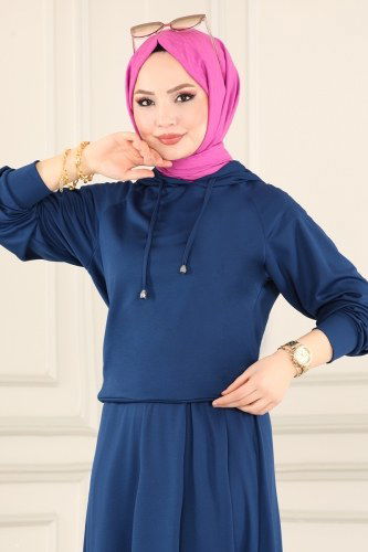 moda selvim 3007YNS793 ياقوتي طقم - Thumbnail