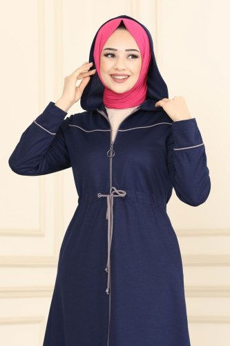 moda selvim Combine 3046HN218 Navy Blue - Thumbnail