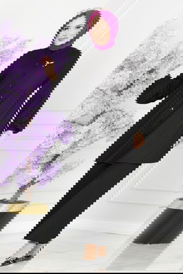 Modaselvim خصم صافٍ20%+20% في سلة التسوق 4005YNS793 اسود طقم