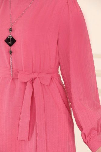moda selvim 4012RMZ787 فوشي طقم - Thumbnail