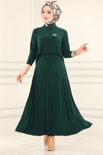 moda selvim Combine 4125AF356 Emerald - Thumbnail