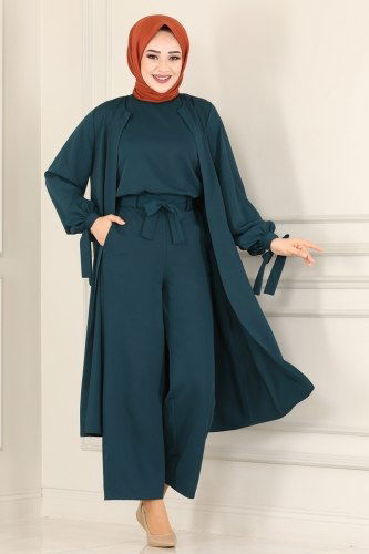 moda selvim 4178-1AH193 بترولي طقم - Thumbnail