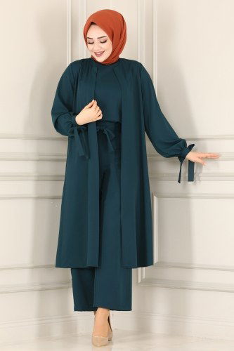 moda selvim 4178-1AH193 بترولي طقم - Thumbnail