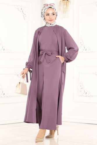 moda selvim Combine 4178AH193 Lilac - Thumbnail