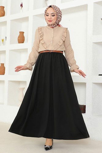 moda selvim Combine 4424AL357 Vision&Black - Thumbnail