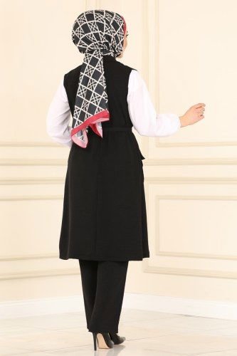 moda selvim Combine 4577MU795 Black - Thumbnail