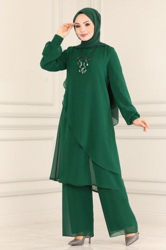 moda selvim Combine 5401AB368 Emerald - Thumbnail