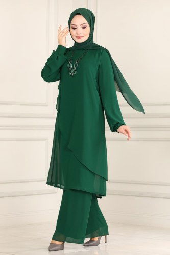 moda selvim Combine 5401AB368 Emerald - Thumbnail