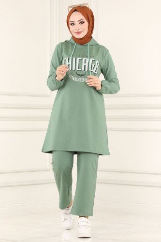 moda selvim Combine 5686AYD574 Mint - Thumbnail